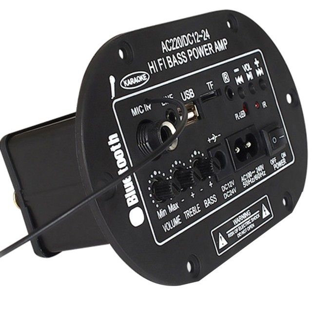 Smart Electronics 8-Inch Digital Amplifier with Built-in for Microphone Mono Power Amplifier Board