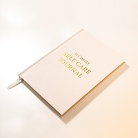 Journal de bien-être personnel A5, couverture rigide, journal imprimé sur le thème du bien-être mental, carnet de réflexion quotidienne personnalisable pour l'amour-propre