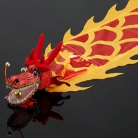 Accessoire de scène pour spectacle de danse du dragon rouge