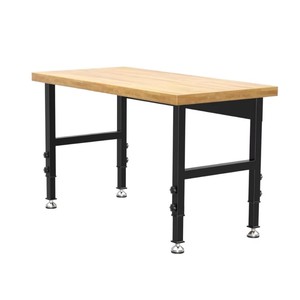 Escritorio Moderno y Económico, Convertible, de Dos Motores, para Oficina en Casa, Esquinero, con Altura Ajustable, Superficie de Madera y Estructura Metálica - Product Image 2