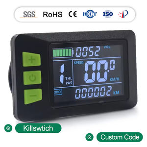 Accesorios versátiles para bicicleta eléctrica, pantalla LCD, velocímetro electrónico cicloordenador, odómetro con cable para ciclismo de carretera - Product Image 1