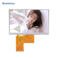 High-Definition 4,3-Zoll 480 RGBx272 IPS TFT LCD-Bildschirm mit CTP (I2C) für HD-MI Board 40PIN