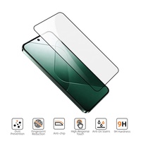 1 & 2 Pack pour Xiaomi 14T Pro Protecteur d'écran 9H Dureté Verre trempé pour téléphones mobiles 0.33mm d'épaisseur