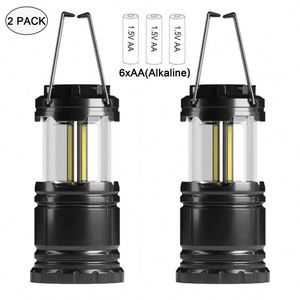 โคมไฟตั้งแคมป์ ไฟฉาย ไฟ LED สีขาวสำหรับกรณีฉุกเฉิน ชุดอุปกรณ์เอาตัวรอดแบบใช้แบตเตอรี่สำหรับไฟดับ พายุเฮอริเคน และการปีนเขา - Product Image 4