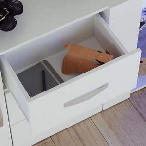 <span class=keywords><strong>Aparador</strong></span> Moderno de 2 Puertas y 3 Cajones con Panel de Madera LED, Gran Capacidad, Luces RGB Blancas, Acabado <span class=keywords><strong>Mate</strong></span>, Ecológico para Sala de Estar - Product Image 5