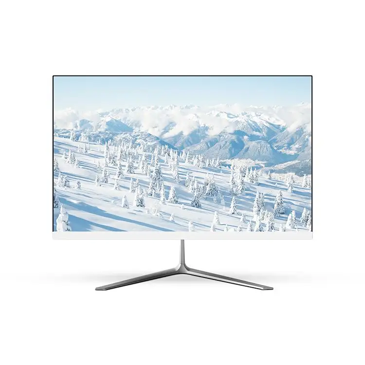 White Custom Widescreen Full HD LED Monitor Wall Mount 22 inch 24 inch Medical Monitor
