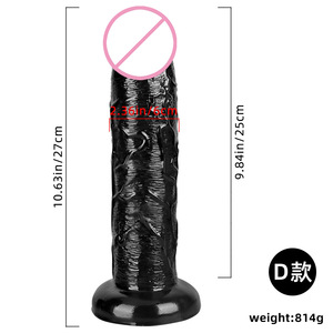 Vente en gros usine : Dildo géant réaliste noir en PVC, sans testicules, base large, jouet <span class=keywords><strong>anal</strong></span> <span class=keywords><strong>gay</strong></span> BDSM, fournisseur OEM en gros - Product Image 5