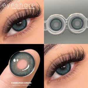 Eyeshare Offerta Speciale: 2 Pezzi Lenti a Contatto Cosmetiche Blu Grigio Verde, Durata 1 Anno, 3 Colori - Product Image 3