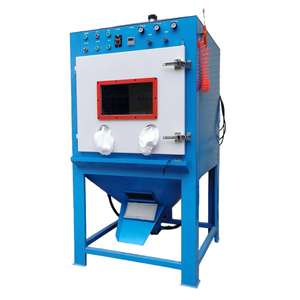 Cabine de sablage automatique à tambour pour petites pièces, sablage par lots pour bakélite - Product Image 1