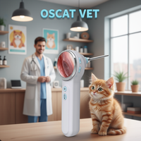 Équipement vétérinaire OSCAT RAE-500, équipement médical pour animaux de compagnie, otoscope vétérinaire à lumière froide LED pour les oreilles sensibles des animaux de compagnie