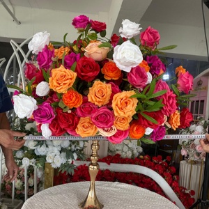 Fiori <span class=keywords><strong>Artificiali</strong></span> di Alta Qualità a Prezzo All'Ingrosso, Centrotavola Decorativo per Tavoli - Product Image 5