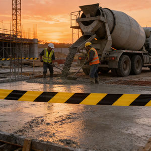 道路工事用警告テープ 高視認性 黄黒バリケードテープ 道路保守用 - Product Image 6