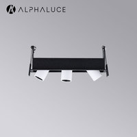 Spot LED Moderne à Trois Têtes 3*2W IP20 pour Plafond et Mur, Intérieur Salon, Dimmable, IRC 97, Garantie 5 Ans