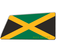 Tapis de sol d'intérieur avec drapeau de la Guadeloupe, tapis de bienvenue pour entrée, tapis de bienvenue extérieur, tapis de sol à profil bas pour entrée et patio