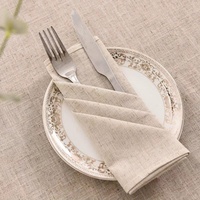 Ensemble de nappes et sets de table en coton, lin et polyester pour la décoration de table, cuisine, salle à manger, comptoir de bar, restaurant, mariage, vente en gros