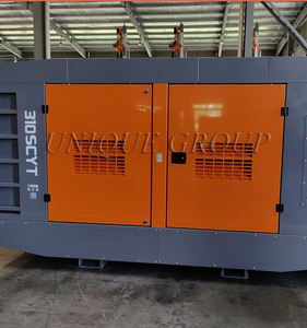 Compresseurs industriels à vis lubrifiés diesel Compresseurs refroidis par air de grande capacité pour les plates-formes de forage Noyau de moteur - Product Image 2