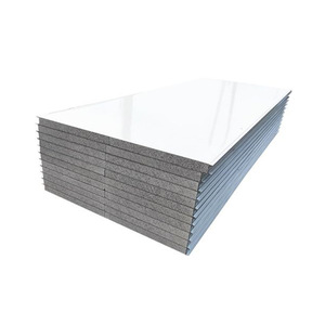 Hiện đại chống cháy không thấm nước đá len thanh lọc phân vùng màu thép bánh sandwich Bảng điều khiển PU lõi vật liệu kim loại tùy chỉnh - Product Image 6