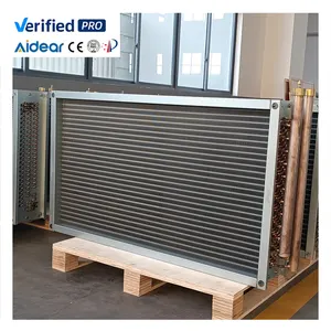 Aidear全新不锈钢水对空气热交换器冷箱热交换器