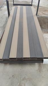 Planches de terrasse en composite <span class=keywords><strong>bois</strong></span>-plastique à faible entretien, imperméables, pour la construction de paysages extérieurs - Product Image 2