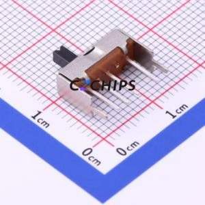 SS13D75L4 Slide Switch Through hole Component (THT) Switch Single Pole Three Throw Rectangle Pin Header PC Pin 12.7mm - Product Image 2