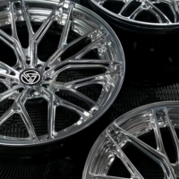 XINLAI Personnalisé Chrome Concave Profond 1 Pièce 5x11 2/114.3/120 19-22 Pouces Alliage Forgé Racing Roue De Voiture Concave Profonde pour BMW