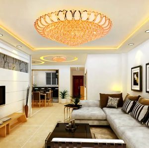 Lámpara de Techo de Cristal Moderna de Lujo Estilo Americano, 5cm, Ultrafina, Colorida, para Dormitorio, Venta Caliente OEM - Product Image 6