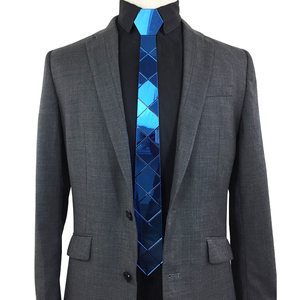 Hamocigia Trung Quốc handmade hình dạng hình học Acrylic người đàn ông hình lục giác HEX Acrylic gương Tie - Product Image 1