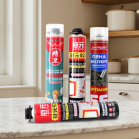 Kit de colle OEM de bonne qualité, mousse isolante PU polyuréthane à grande expansion pour la construction et l'étanchéité en usine