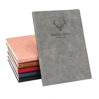 Carnet en cuir personnalisé avec logo, prêt à être expédié, journal classique en cuir PU, couverture rigide, livraison rapide, pour les petites entreprises et les boutiques.
