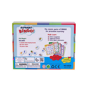 Juego de Mesa en Inglés para Niños, Juego de Bingo Interactivo para Reuniones Familiares y Padres e Hijos - Product Image 5