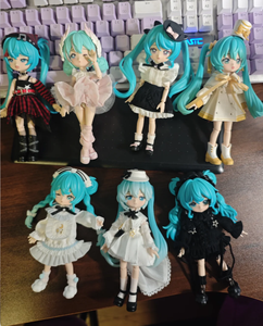 Caja Sorpresa Original Blokees Hat Sune <span class=keywords><strong>Miku</strong></span> Vocaloid Series, Figura de Anime de 14 cm, Caja Misteriosa Kawaii Bjd, Decoración, Colección, Regalo para Niños - Product Image 4