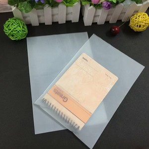 Bolsa Plana de Plástico CPE Esmerilado, Bolsa de Embalaje Blanca Lechosa, Tamaño Personalizado, Logotipo con Estampado en Caliente, Impermeable, para Difusor de Luz - Product Image 4