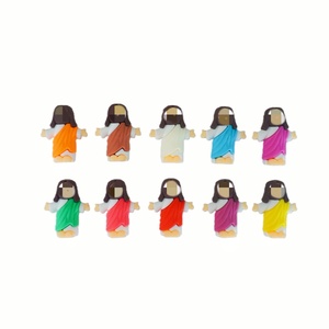 Figurines miniatures en PVC pour Pâques, petits hommes, ornements, décorations, cadeaux - Product Image 4