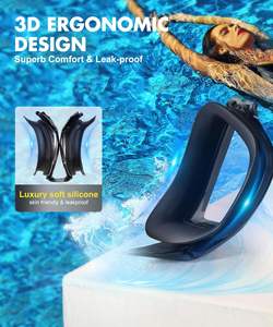 הטוב ביותר לשחות משקפי מגן למבוגרים עבור מבוגרים מסגרת גדולה PC eyewear אופנתי נגד ערפל לשחות eyewear עבור זכר ונקבה - Product Image 3