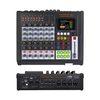 CHXYKOM Mixeur audio professionnel pour diffusion en direct en ligne, création de contenu audio et vidéo