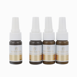หมึกสักถาวร 15 มล. 5 สี สำหรับสักคิ้วและปาก - Product Image 1