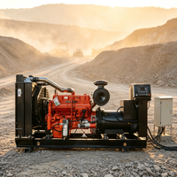 Groupe électrogène diesel insonorisé 200KW 225KVA 400V 415V à démarrage automatique pour projets commerciaux en Malaisie, export OEM