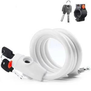Candado <span class=keywords><strong>de</strong></span> Cadena <span class=keywords><strong>para</strong></span> Bicicleta con Combinación <span class=keywords><strong>de</strong></span> 4 Dígitos Personalizado - Product Image 3