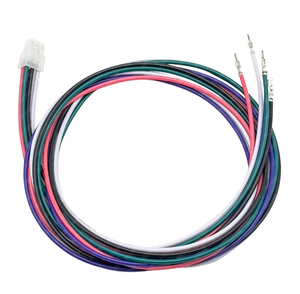 Kabel Terminal Konektor Molex 2*3pin Kustom dengan Selubung PVC, Konduktor Tembaga Telanjang, Kabel Harness Kontrol Industri untuk Robot Pengangkut - Product Image 5