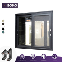 Ventanas Corredizas de Aluminio con Rotura de Puente Térmico EOKO, Certificadas por NFRC, con Vidrio LOW-E para Proyectos de Construcción