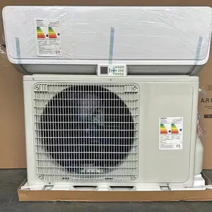 Ar condicionado de parede com mini inversor de alta qualidade 9000 BTU, fonte de energia elétrica com refrigeração de frequência variável apenas em estoque