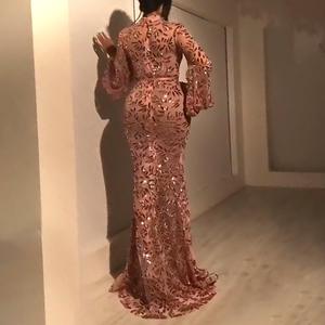 NUEVOS Vestidos de Noche Largos con Abertura para Mujer, Vestidos de Fiesta, Vestidos de Graduación con Lentejuelas - Product Image 3