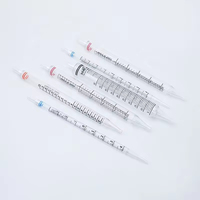 Pipettes sérologiques graduées stérilisées jetables de laboratoire 1/2/5/10/25/50 mL avec emballage individuel