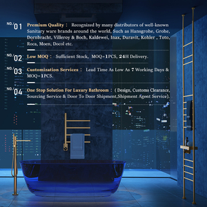 Sèche-serviettes électrique mural vertical en laiton pour salle de bain, chauffe-serviettes, rail - Product Image 6
