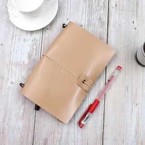 Funda impermeable para cuaderno de viaje de cuero PU, cubierta de libro de estilo artístico y fresco, funda protectora personalizable para cuaderno. - Product Image 3