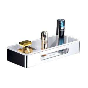 Estantes de Baño de Plástico ABS para Montar en la Pared, Estantes de Ducha de Acero Inoxidable con Soporte para Champú para Almacenamiento en el Hogar y la Cocina - Product Image 2