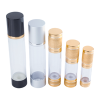 Haute Qualité Transparent PP Airless Pompe Bouteilles 30ml 50ml 100ml En Gros pour Sérigraphie