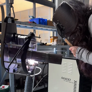 เครื่องเชื่อมแบบเปิดหัวสำหรับท่อสแตนเลส 220V/110V ขนาดเส้นผ่านศูนย์กลางท่อ 19-2000 มม. - Product Image 1