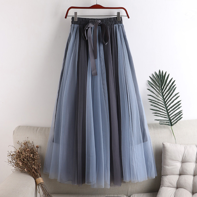 Bleu et gris