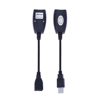 Cable Extensor de Red USB a RJ45 sobre Cat5/5e/6